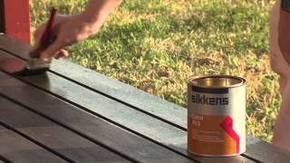 Sikkens Maintenance and re coats of timber decks [upl. by Danica856]