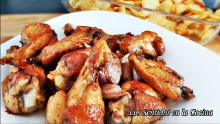 💥ALITAS DE POLLO AL AJILLO no podrás dejar de hacerlas [upl. by Lamej]