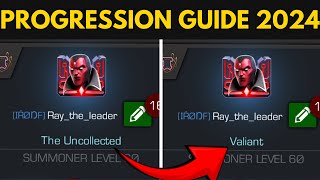 PROGRESSION GUIDE 2024 😍 MCOC [upl. by Revorg]