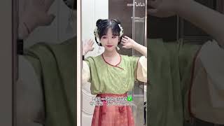 全真发百搭少女汉服发型，五分钟完成不同发饰不同感觉超实用姐妹们马住～ [upl. by Ogren]