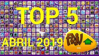 TOP 5 Mejores Juegos Frivcom de ABRIL 2019 [upl. by Ellevehc]