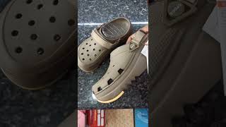 CROCSHIKER XSCAPE 🤎 UNBOXING😍 [upl. by Eikcor]