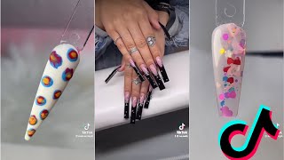 NAIL ART STORYTIME ✨SCARY EDITION✨  TIKTOK COMPILATION [upl. by Reivax]