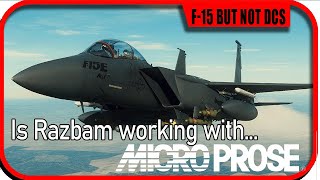 Microprose new game with Razbam F15 Strike Eagle DCS World [upl. by Burt]