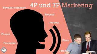 4P und 7 P Marketing einfach erklärt mit Beispielen Deutsch [upl. by Junina]