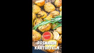 Die BESTEN RosmarinKartoffeln [upl. by Aneerol82]