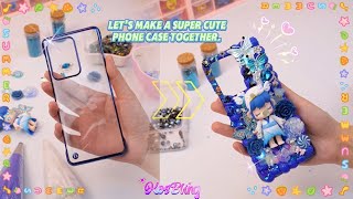 Cream Gel Cell Phone Case Making Process Lets learn to make cell phone cases decodenphonecase [upl. by Inej]