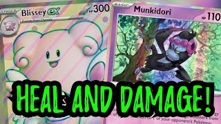 BLISSEY ex is an ULTIMATE Deck in Twilight Masquerade Pokemon TCG Live [upl. by Dmitri]