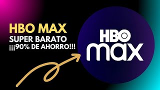 HBO Max BARATO Método para Suscribirte a sus Planes Premium en 2024  ¡¡Hasta 90 de Ahorro [upl. by Anassor]