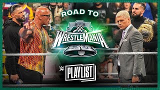 The Rock amp Roman Reigns vs Cody Rhodes amp Seth Rollins – Road to WrestleMania XL WWE Playlist [upl. by Nemad]