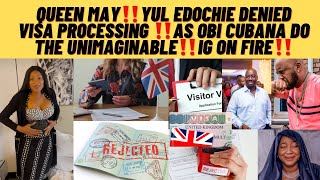 Queen may as yul edochie denied uk visa processing as Obi cubana do the unimaginable ‼️IG on fire‼️ [upl. by Atilehs]