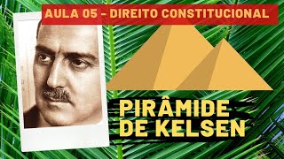 AULA 05  Direito Constitucional  PIRÂMIDE DE KELSEN [upl. by Nawuq222]