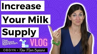 OBGYN  Breastfeeding Mom Shares 4 Tips to Increase You Breastmilk Supply [upl. by Yssirk]