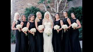 Gorgeous Black Bridesmaids dresses [upl. by Eseuqram]