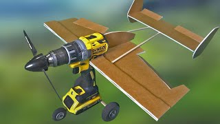 FLYING Powerdrill AIRPLANE [upl. by Erlandson757]