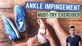 Anterior Ankle Impingement Exercises That Work Avoid Ankle Surgery [upl. by Ynohtnaed]