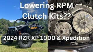 HW Opinion on Lower RPM Clutch Kits for 2024 Xpedition and RZR XP 1000 [upl. by Jacynth]