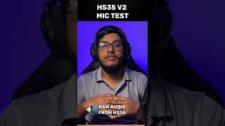 CORSAIR HS35 v2 Microphone Test [upl. by Hannavas]