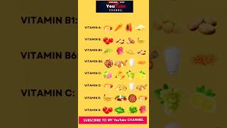 Vitamin Foods shortvideo healthyfood vitamin immunity healthtips subscribe immunity booster [upl. by Leinnad345]