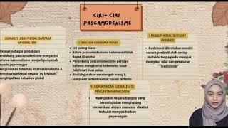 Pendekatan dan Impak Pascamodenisme Terhadap Disiplin Sejarah Kerja Amali ISM Sejarah 2024 [upl. by Uriia]