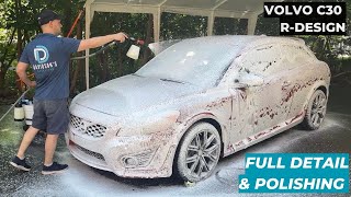 Polishing a Volvo C30 RDesign  Full Auto Detailing [upl. by Jeremy97]