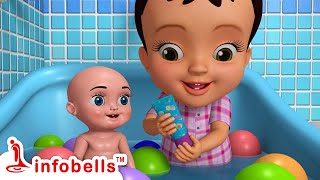 ಬನ್ನಿ ಶಾಲೆಗೆ ಹೋಗೋಣGetting Ready for School Pretend Play  Kannada Rhymes for Children  Infobells [upl. by Ahsiuqel597]