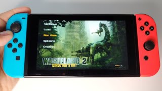 Wasteland 2 Directors Cut  Nintendo Switch handheld gameplay [upl. by Nemraciram]