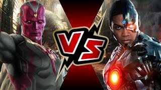 Vision VS Cyborg  BATTLE ARENA [upl. by Eceertal]