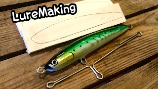 Making a Realistic Floating Stick Bait 【Lure Making】 [upl. by Darnell650]