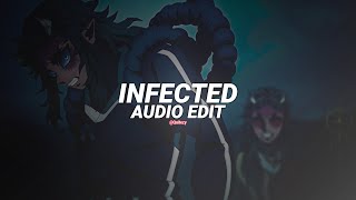 infected slowed  reverb  sickick edit audio [upl. by Sauls191]