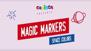 CARIOCA® Magic Markers Space Colors [upl. by Ardnasil]