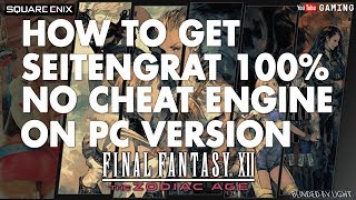 Final Fantasy XII The Zodiac Age  How to Get Seitengrat on PC  No Cheat Engine  RNG Helper PC [upl. by Temirf583]