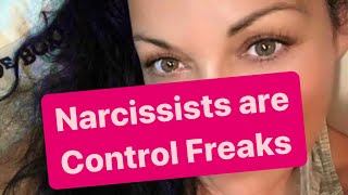 Narcissists are Control Freaks  narcissist [upl. by Arlana]