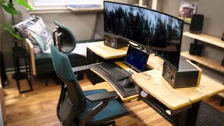 The PERFECT Ultimate Dream Desk Setup amp Office [upl. by Lorak]