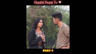 HARSHIT PRANK TV ♥️ HARSHIT AND RUHI VIDEO  shorts tranding [upl. by Tatiana]