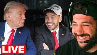 Trump Actually Streamed with Adin Ross [upl. by Nomde367]