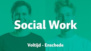 Social Work  Hogeschool Saxion [upl. by Kcirderfla]