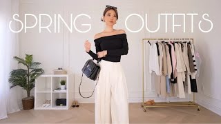 20 SPRING OUTFITS  Fashion lookbook 2024 [upl. by Shushan]