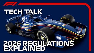 The 2026 Regulations Explained  F1 TV Tech Talk  Cryptocom [upl. by Yadnus]