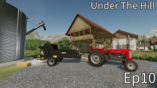 Novi stroj za slamo  Farming simulator 22  Under The Hill  Ep10 [upl. by Feingold]