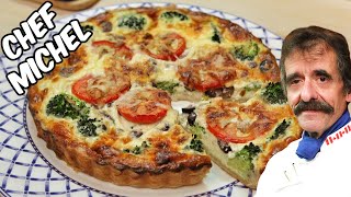 Quiche aux légumes  Recette végétarienne [upl. by Sheepshanks]