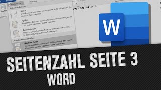 Seitenzahlen formatieren mit Word 2016 [upl. by Pavior303]