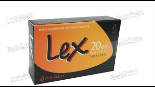 LEX Tadalafil Tablet Nedir Niçin Kullanılır Nasıl Kullanılır Yan Etkileri Nelerdir [upl. by Nicola83]