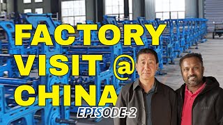 Factory visit  China Episode  2சீன தறி தொழிற்சாலை ஒரு நேரடி பார்வை Hi Speed Shuttle power Loom [upl. by O'Dell382]