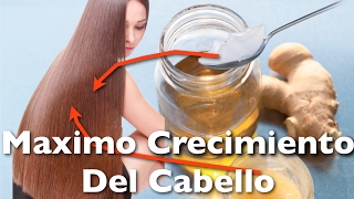 MAXIMO CRECIMIENTO DEL CABELLO  Jengibre y ACEITE de COCO para evitar la caida del cabello [upl. by Eramal128]