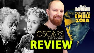 The Life of Emile Zola  1937  Best Picture Oscar winner 1938  movie review [upl. by Ehctav401]