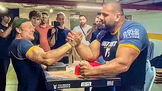 DEVON VS LEVAN ARMWRESTLING AT EAST VS WEST 13 [upl. by Sardella]