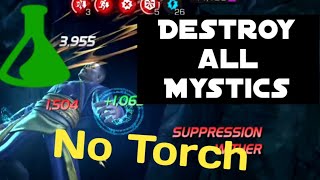 Destroy all Mystics with this Science champion  No Torch  Marvel Contest of Champions October 2023 [upl. by Gennaro]