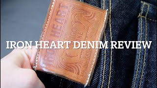 Iron Heart Indigo Snake  21oz Denim Review [upl. by Kristyn167]