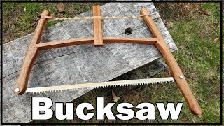 Custom Portable Bucksaw [upl. by Zetneuq562]